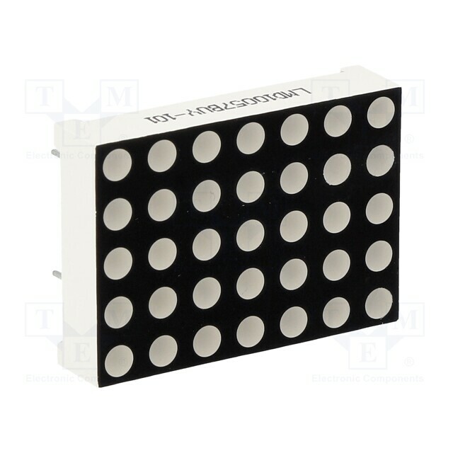 WENRUN Display: LED; matrix; 5x7; yellow