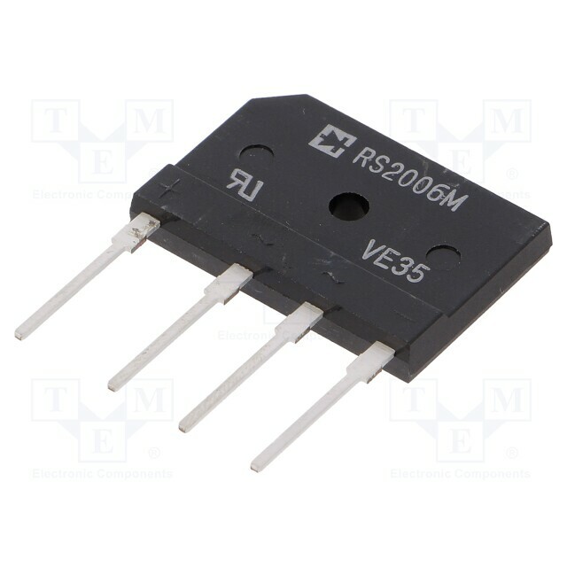 Rectron Bridge rectifier: single-phase; Urmax: 800V