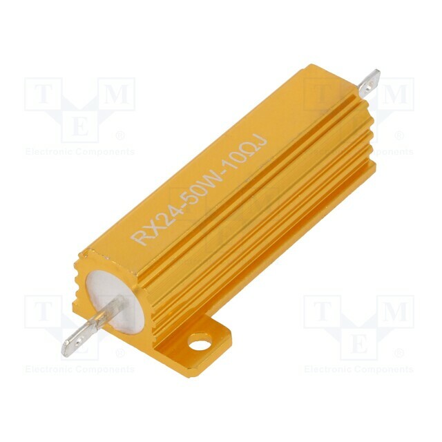 SR PASSIVES Resistor: wire-wound; 10Ω; with
