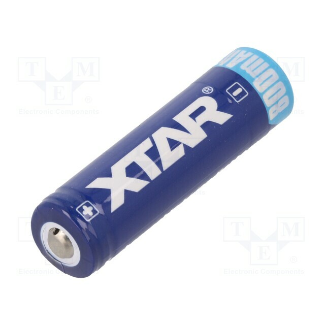 XTAR Re-battery: Li-Ion; 14500; 800mAh; 3