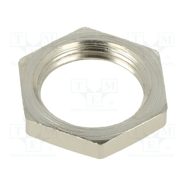 HELLERMANNTYTON Nut; M16; brass; Thread: metric