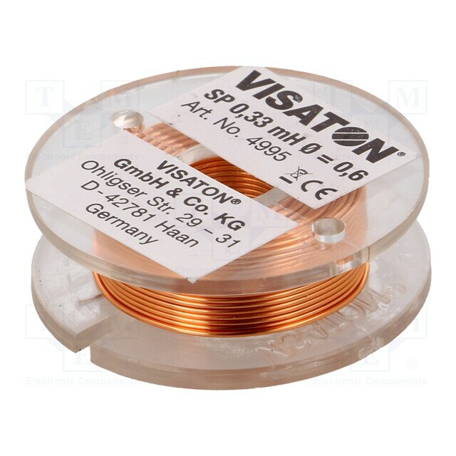 VISATON Inductor: air coil; 0.33mH