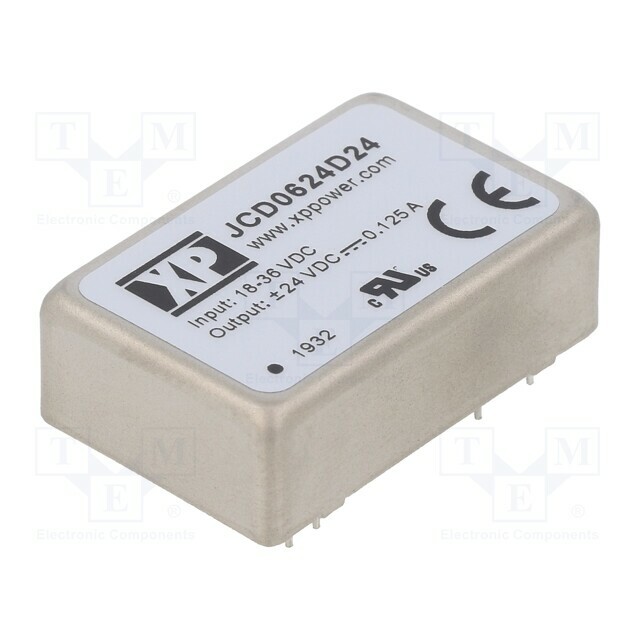 XP POWER Converter: DC/DC; 6W; Uin: