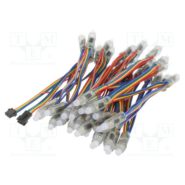 WORLDSEMI LED; RGB; No.of diodes: