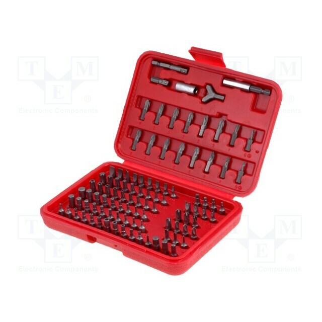 GOLDTOOL Tools set: screwdriver bits; bag