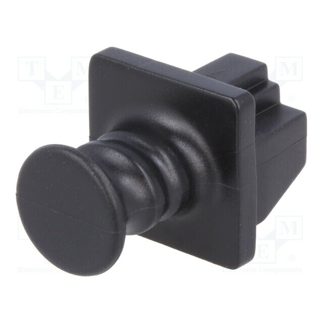 LOGILINK Protection cap; black; push-in |
