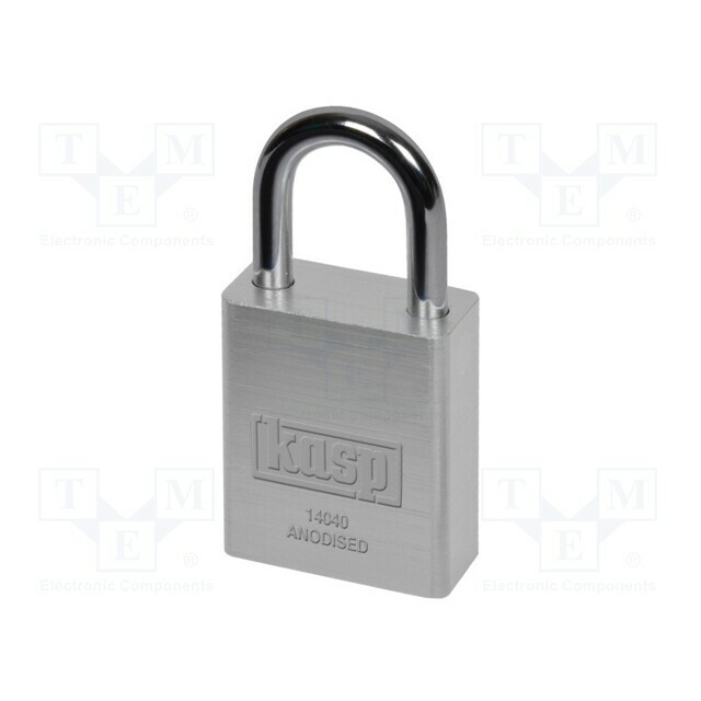 KASP Padlock; shackle; aluminium; Protection: medium