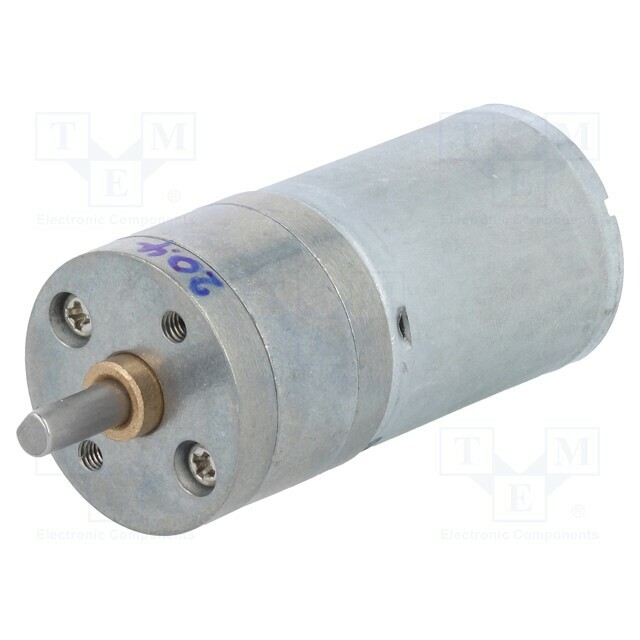 Motor: DC; with gearbox; HP; 12VDC