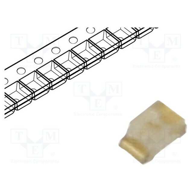 KINGBRIGHT ELECTRONIC LED; blue; SMD; 0402