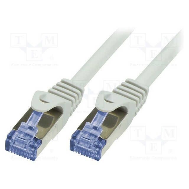 LOGILINK Patch cord; S/FTP; Cat 6a