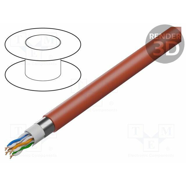 BELDEN Wire; F/UTP; 4x2x23AWG; industrial Ethernet
