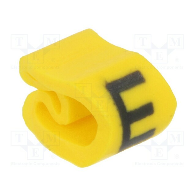 HELLERMANNTYTON Markers; Marking: E; 2÷5mm; PVC