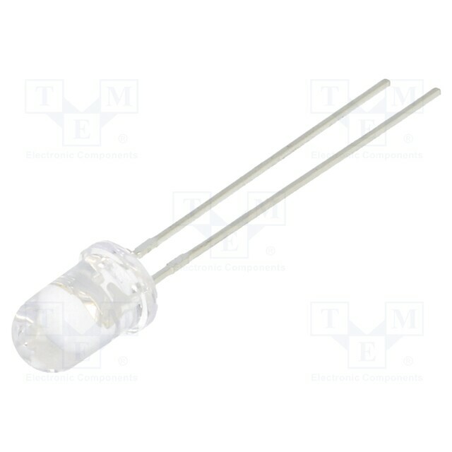 KINGBRIGHT ELECTRONIC LED; green; 5mm; 8000÷14000mcd