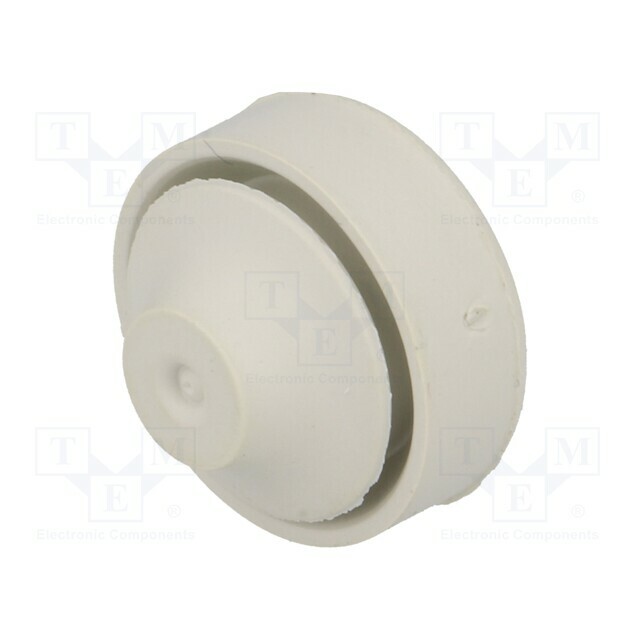 FIBOX Grommet; EPDM; light grey; Panel