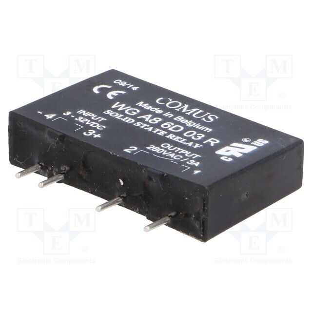 COMUS Relay: solid state; Ucntrl: 3÷32VDC