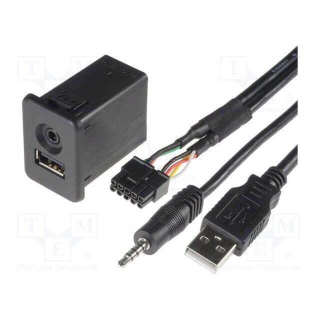 PER.PIC. USB/AUX adapter; Opel; Jack