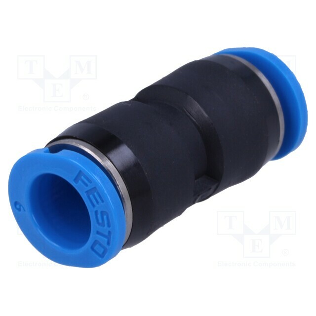 FESTO Push-in fitting; straight; -0.95÷6bar