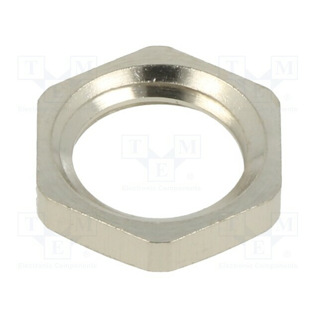 HELLERMANNTYTON Nut; M12; brass; Thread: metric