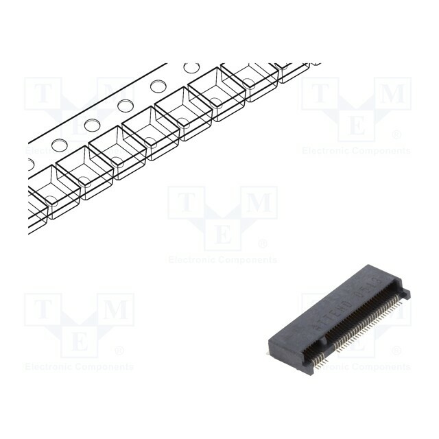 ATTEND Connector: M.2 (NGFF); horizontal