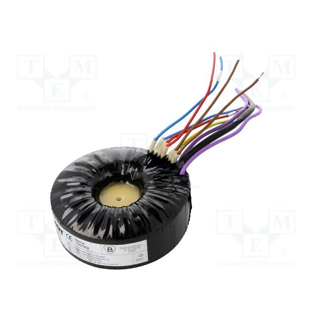 TOROIDY Transformer: toroidal audio; 120VA; 115VAC