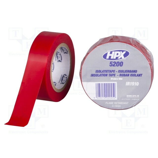 Tape: electrical insulating; W: 19mm; L: