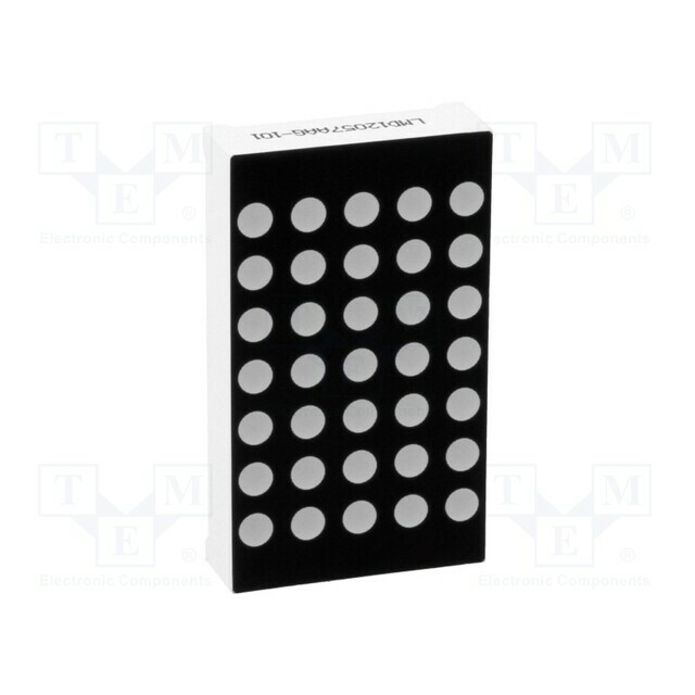 WENRUN Display: LED; matrix; 5x7; red