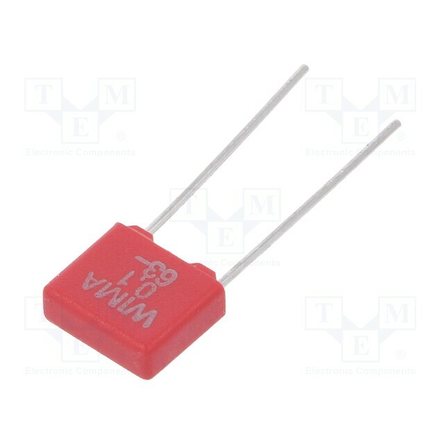 WIMA Capacitor: polyester; 100nF; 40VAC; 63VDC