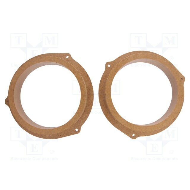 4CARMEDIA Spacer ring; MDF; 165mm; Audi