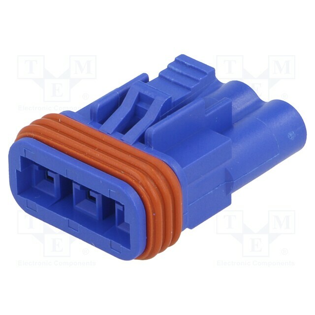 EDAC Connector: wire-wire/PCB; plug; female; E-Seal
