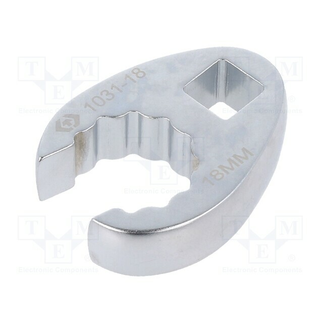 KING TONY Wrench: ring half-open; 18mm