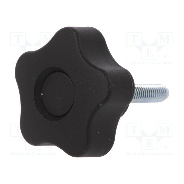 ELESA+GANTER Knob; Ø: 40mm; Ext.thread: