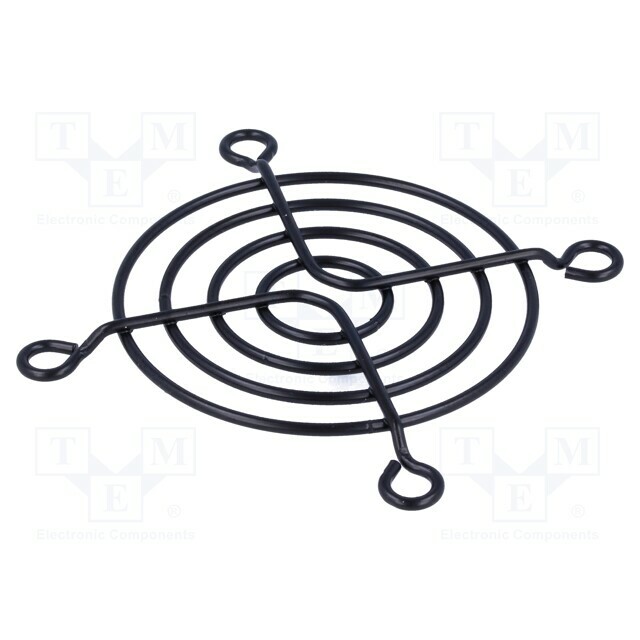 TQSOLUTION Guard; metal; screw; 60x60mm; black
