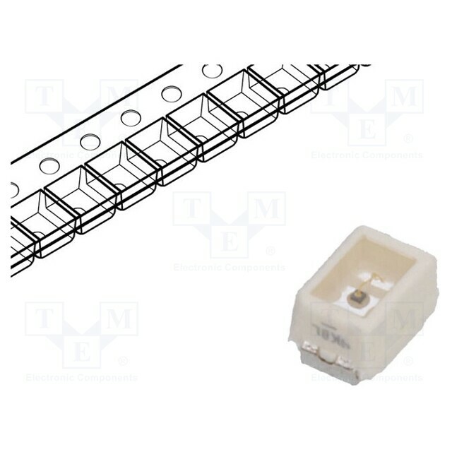 Ams OSRAM LED; yellow; SMD; Mini
