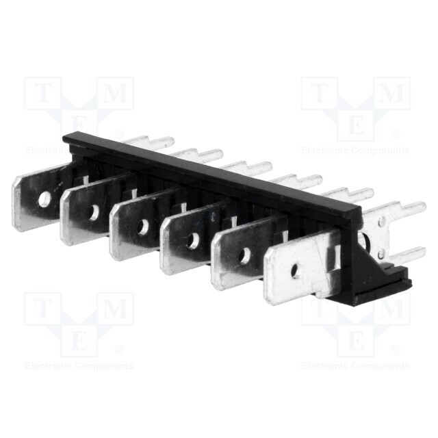 XINYA Terminal: spade terminal strip; 6