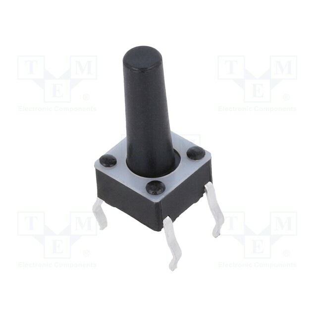 E-SWITCH Microswitch TACT; SPST-NO; Pos: 2