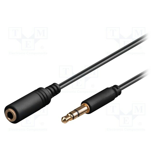 GOOBAY Cable; Jack 3.5mm 3pin
