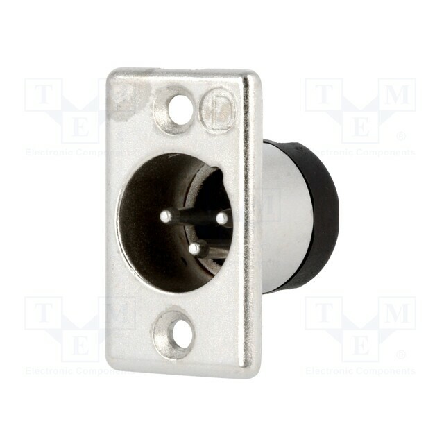 DELTRON Connector: XLR; socket; male; 15A