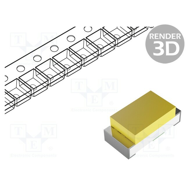 OPTOSUPPLY LED; white cold; SMD; Case