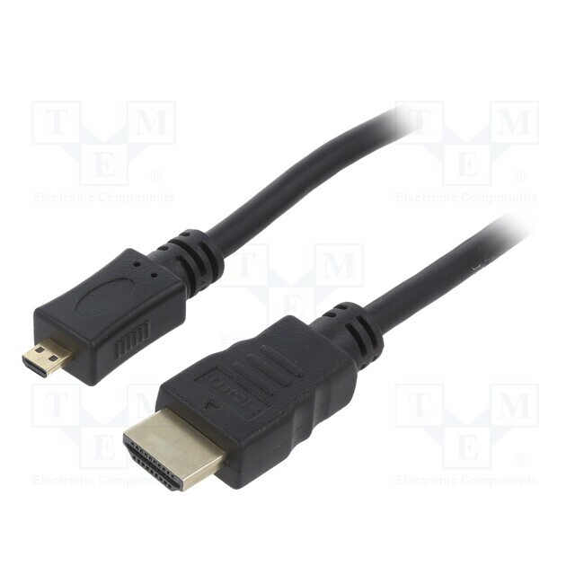 GOOBAY Cable; HDMI plug,micro HDMI