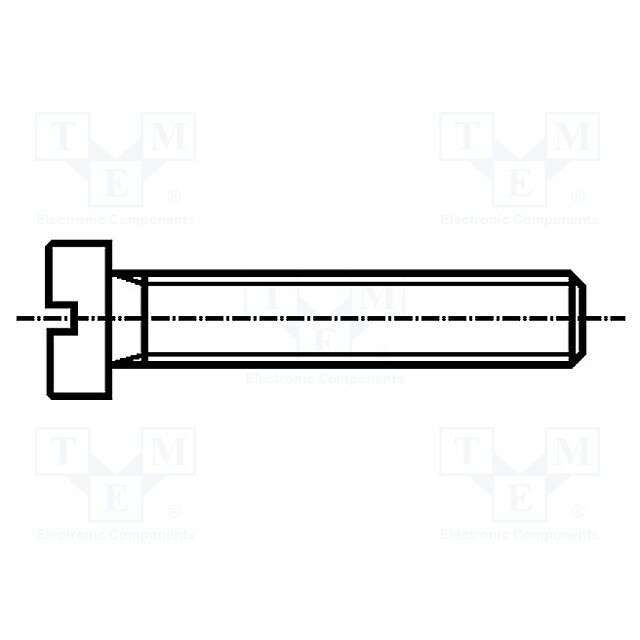 BOSSARD Screw; M1,2; M1.2x5