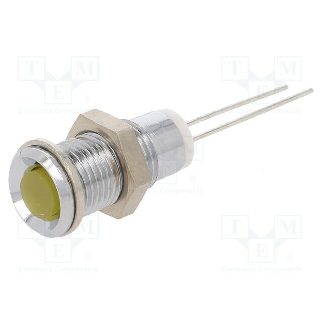 MENTOR Indicator: LED; prominent; yellow; Ø8mm