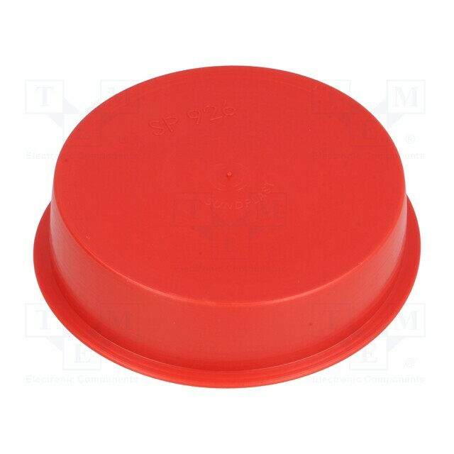 SUNDPLAST Stopper; Body: red; Out.diam: