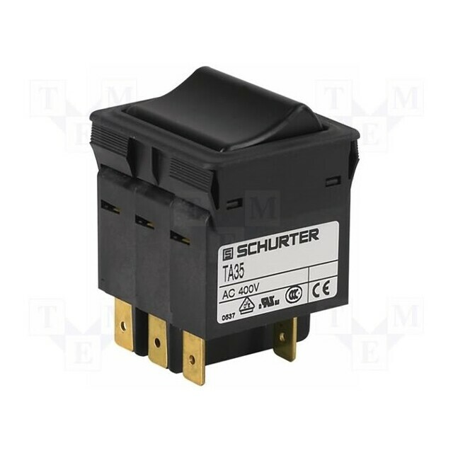 SCHURTER Circuit breaker; Urated: 240VAC; 60VDC