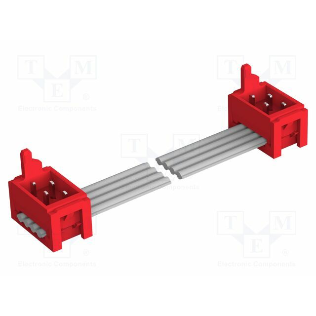 TE CONNECTIVITY Ribbon cable with IDC