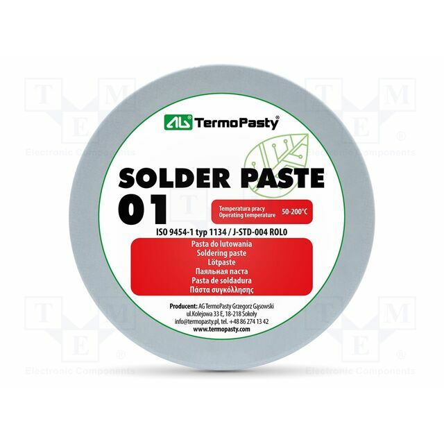 AG TERMOPASTY Flux: rosin based; halide-free