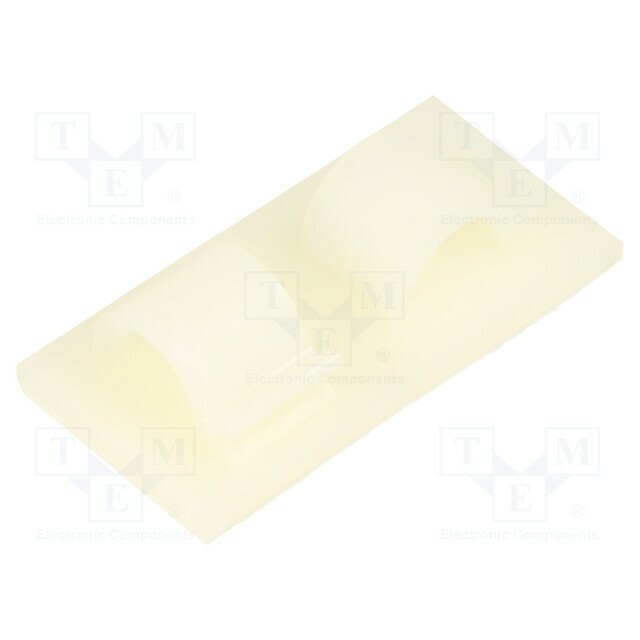 HELLERMANNTYTON Self-adhesive cable holder; Øbundle :