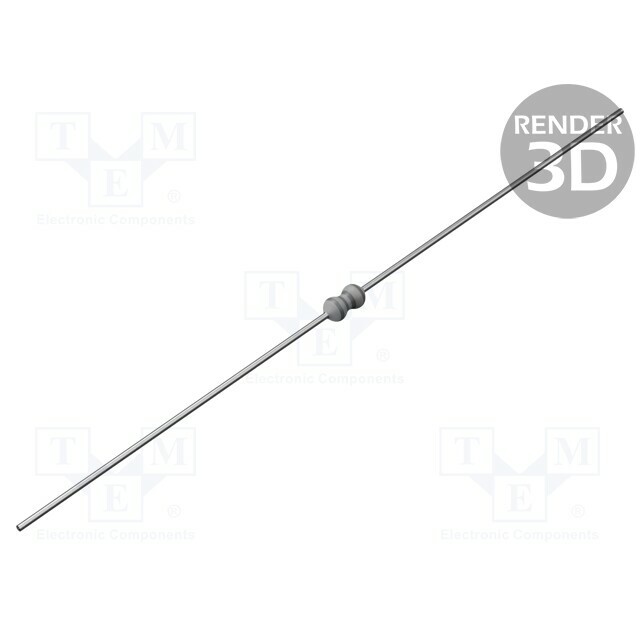 VISHAY Resistor: metal glaze; 2MΩ; THT
