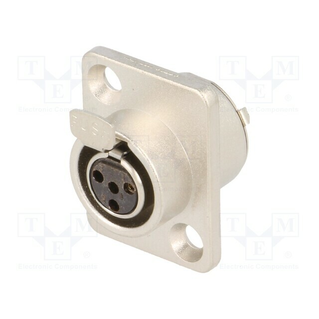 AMPHENOL Connector: XLR mini; socket; female