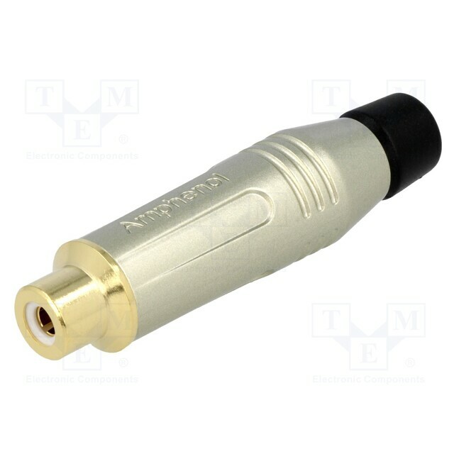 AMPHENOL Connector: RCA; plug; female; straight