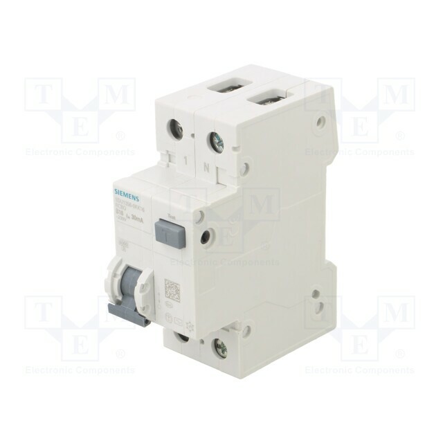 SIEMENS RCBO breaker; Inom: 16A; Ires: